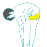 腰ストレッチ