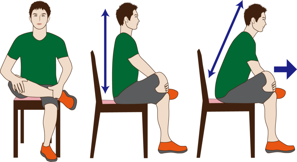 坐骨神経痛・腰痛に有効なお尻ストレッチ