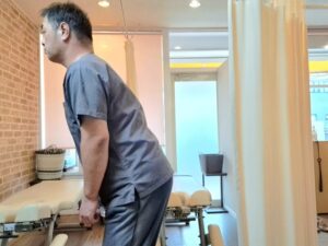 出尻反り腰
坐骨神経痛になりやすい