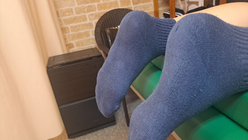 横から偏平足チェック