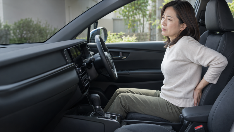 運転中お尻が辛い